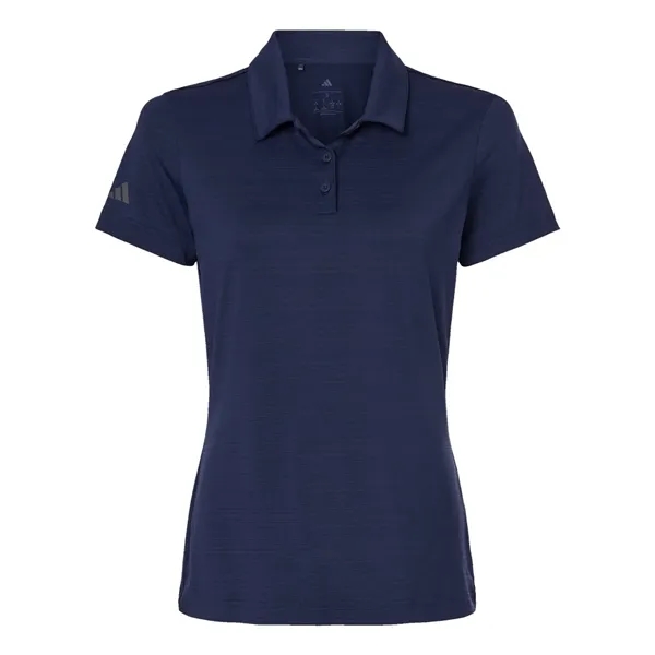 Adidas Women's Textured Stripe Polo... from ASI 84358 S&S Activewear