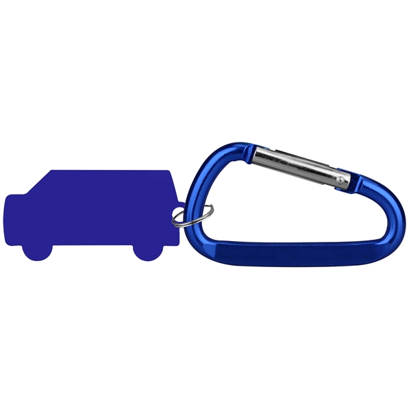 Aluminum Key Holder & Dog Tag with Carabiner... from ASI 74585 Nu Promo International / Nu Promo Line