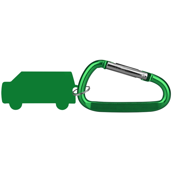 Aluminum Key Holder & Dog Tag with Carabiner... from ASI 74585 Nu Promo International / Nu Promo Line