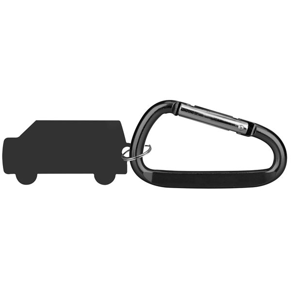 Aluminum Key Holder & Dog Tag with Carabiner... from ASI 74585 Nu Promo International / Nu Promo Line