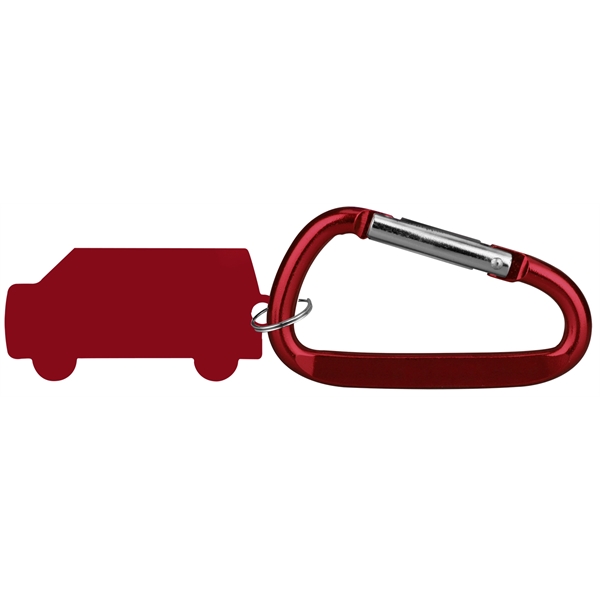 Aluminum Key Holder & Dog Tag with Carabiner... from ASI 74585 Nu Promo International / Nu Promo Line