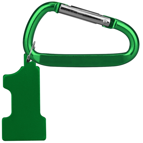 Aluminum Key Holder & Dog Tag with Carabiner... from ASI 74585 Nu Promo International / Nu Promo Line