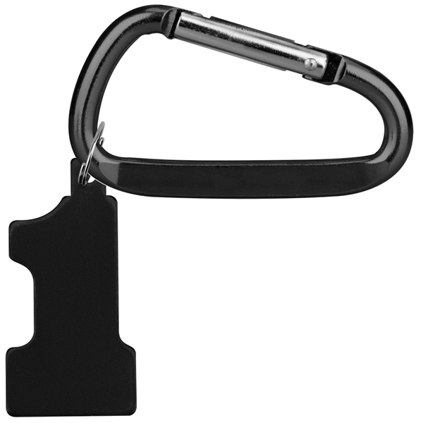 Aluminum Key Holder & Dog Tag with Carabiner... from ASI 74585 Nu Promo International / Nu Promo Line