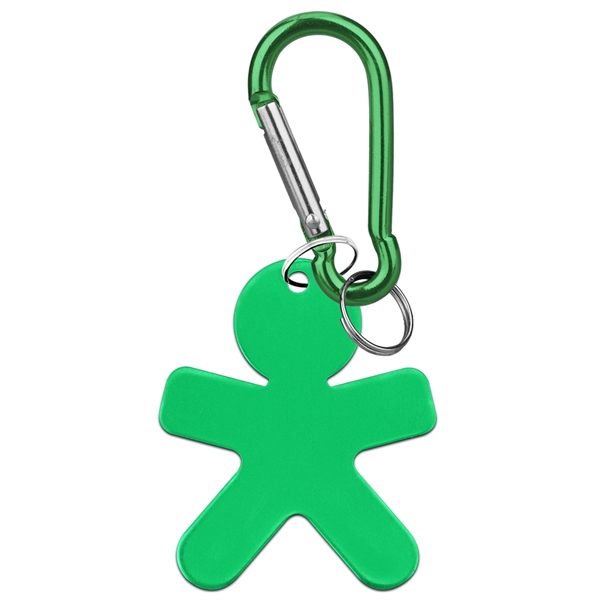 Aluminum Key Holder & Dog Tag with Carabiner... from ASI 74585 Nu Promo International / Nu Promo Line