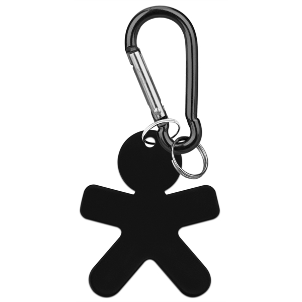 Aluminum Key Holder & Dog Tag with Carabiner... from ASI 74585 Nu Promo International / Nu Promo Line