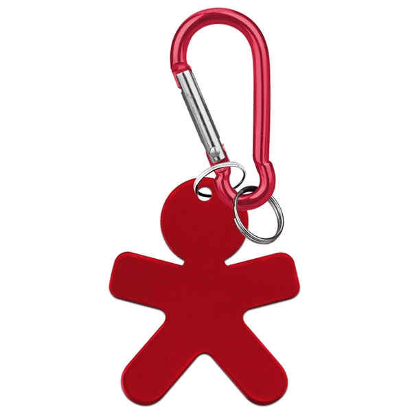 Aluminum Key Holder & Dog Tag with Carabiner... from ASI 74585 Nu Promo International / Nu Promo Line