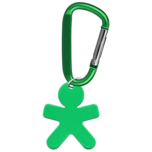 Aluminum Key Holder & Dog Tag with Carabiner... from ASI 74585 Nu Promo International / Nu Promo Line