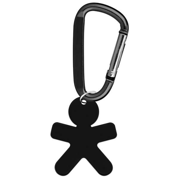 Aluminum Key Holder & Dog Tag with Carabiner... from ASI 74585 Nu Promo International / Nu Promo Line
