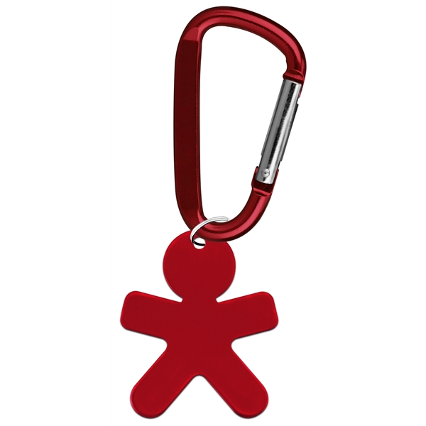 Aluminum Key Holder & Dog Tag with Carabiner... from ASI 74585 Nu Promo International / Nu Promo Line