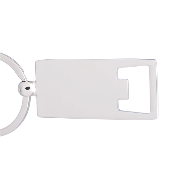 Keychain made of metal with a shiny chrome coating and a... from ASI 39552 BEL Promo