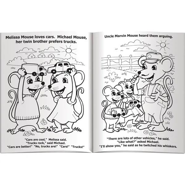 Coloring Book - Cars & Trucks Are Awesome!... from ASI 54100 Fields Manufacturing Inc / Better Life Line
