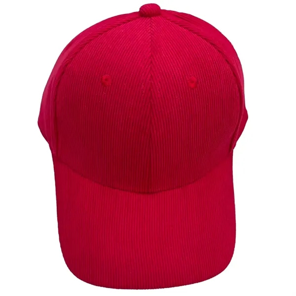 Vintage corduroy structured cap with adjustable buckle, perfect for custom imprint... from ASI 72657 Active Life Promo / Active Life