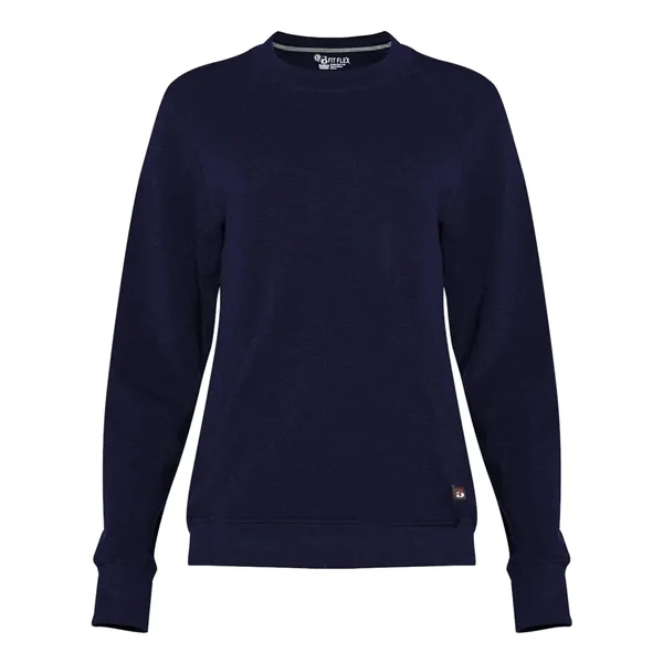 Women's Fitflex French Terry Crew... from ASI 84358 S&S Activewear