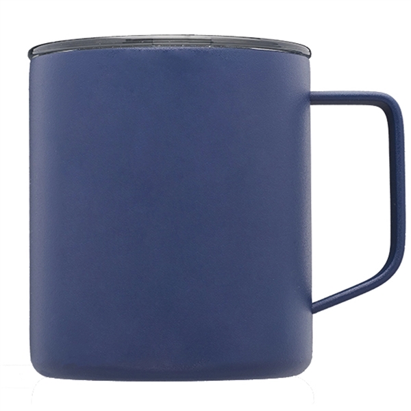 13.5 oz. powder coated stainless steel travel mug with double wall... from ASI 39552 BEL Promo