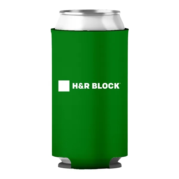 Foam slim style beverage can cooler sleeve for 12 ounce cans... from ASI 91880 Tranter Graphics Inc