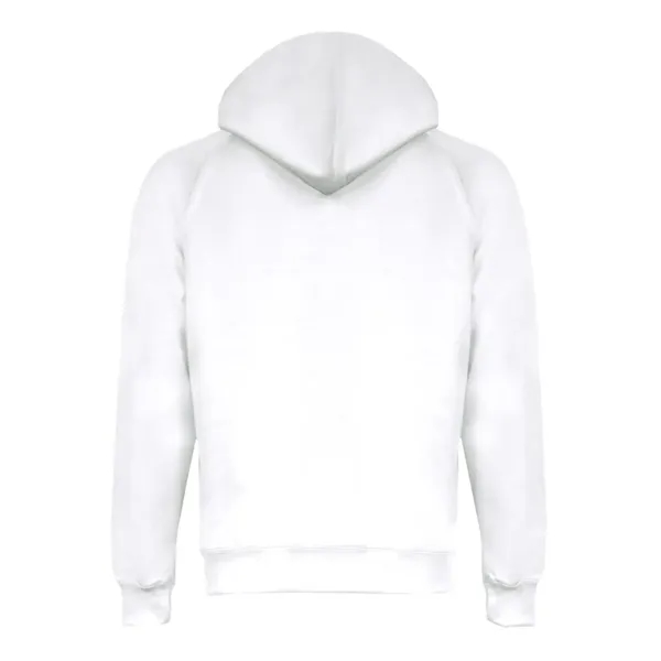 Women's fleece moisture-wicking hoodie with a front pouch featuring a headset... from ASI 84358 S&S Activewear