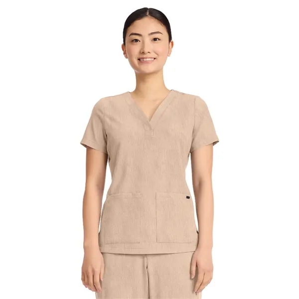 Healing Hands - HH Quest - Women's 3-Pocket Y-Neck Top... from ASI 86018 Scrub Authority