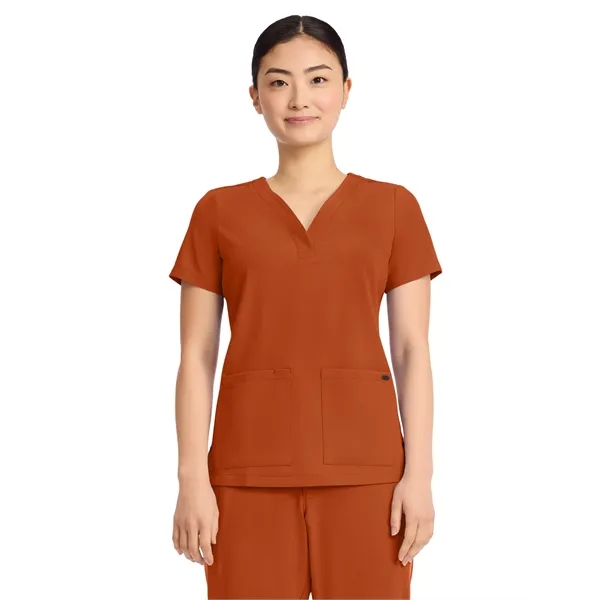 Healing Hands - HH Quest - Women's 3-Pocket Y-Neck Top... from ASI 86018 Scrub Authority
