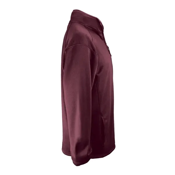 Adult quarter-zip mockneck, blank.... from ASI 84358 S&S Activewear