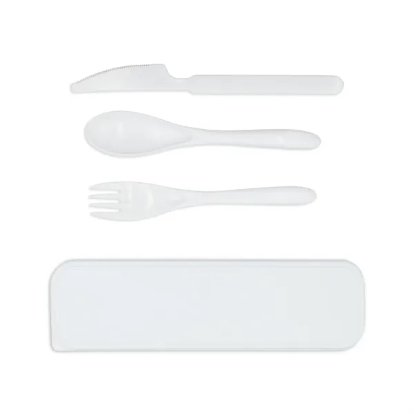 Utensil set includes spoon, knife, and fork all in a 2... from ASI 54040 Fey Promo
