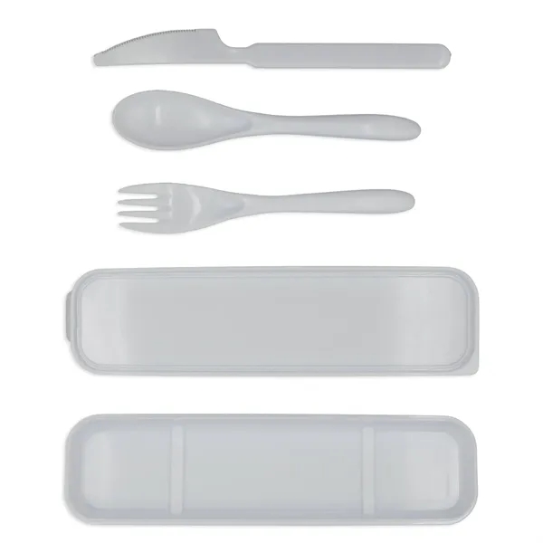 Utensil set includes spoon, knife, and fork all in a 2... from ASI 54040 Fey Promo