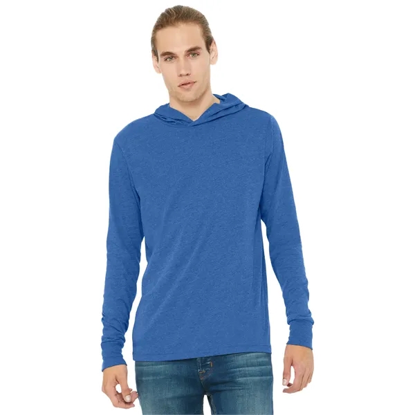 BELLA+CANVAS Unisex Jersey Long Sleeve Hoodie.... from ASI 84863 SanMar