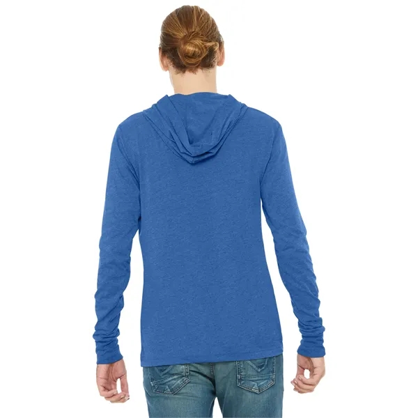 BELLA+CANVAS Unisex Jersey Long Sleeve Hoodie.... from ASI 84863 SanMar