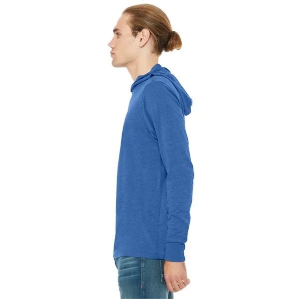 BELLA+CANVAS Unisex Jersey Long Sleeve Hoodie.... from ASI 84863 SanMar