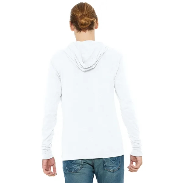 BELLA+CANVAS Unisex Jersey Long Sleeve Hoodie.... from ASI 84863 SanMar