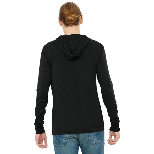BELLA+CANVAS Unisex Jersey Long Sleeve Hoodie.... from ASI 84863 SanMar