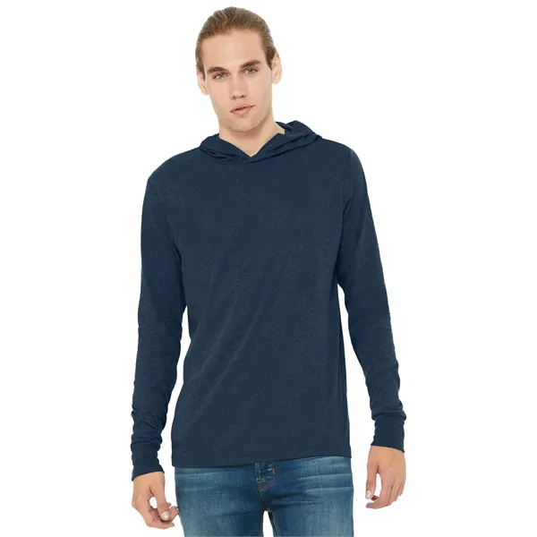 BELLA+CANVAS Unisex Jersey Long Sleeve Hoodie.... from ASI 84863 SanMar