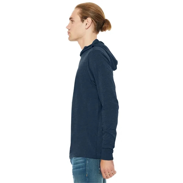 BELLA+CANVAS Unisex Jersey Long Sleeve Hoodie.... from ASI 84863 SanMar