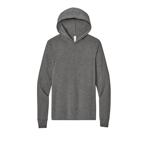 BELLA+CANVAS Unisex Jersey Long Sleeve Hoodie.... from ASI 84863 SanMar