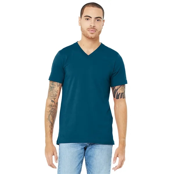 BELLA+CANVAS Unisex Jersey Short Sleeve V-Neck Tee.... from ASI 84863 SanMar