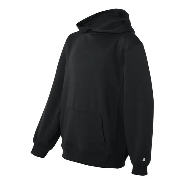 Youth moisture-management pullover hooded sweatshirt. Blank product.... from ASI 84358 S&S Activewear