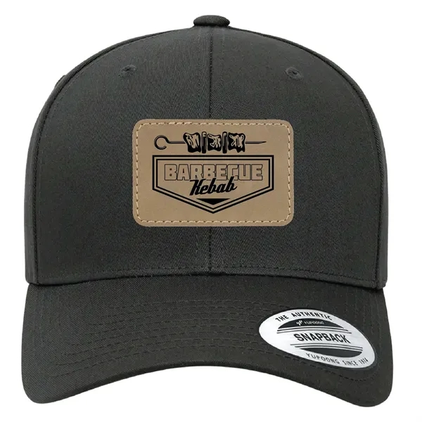 Yupoong 6389 YP Classics CVC with leatherette patches or embroidery up... from ASI 74601 Calico