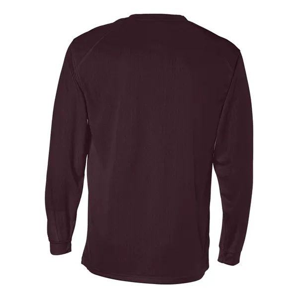 Long sleeve t-shirt with moisture managing. Blank product.... from ASI 84358 S&S Activewear