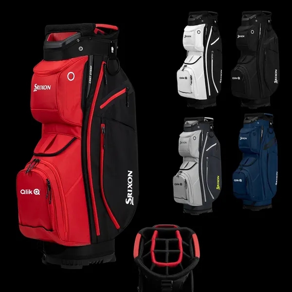 Cart golf bag with 14-way divider top.... from ASI 57653 Gold Bond