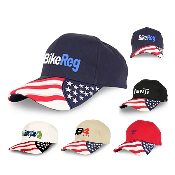 Cotton 6 Panel Cap... from ASI 31517 Admart Products