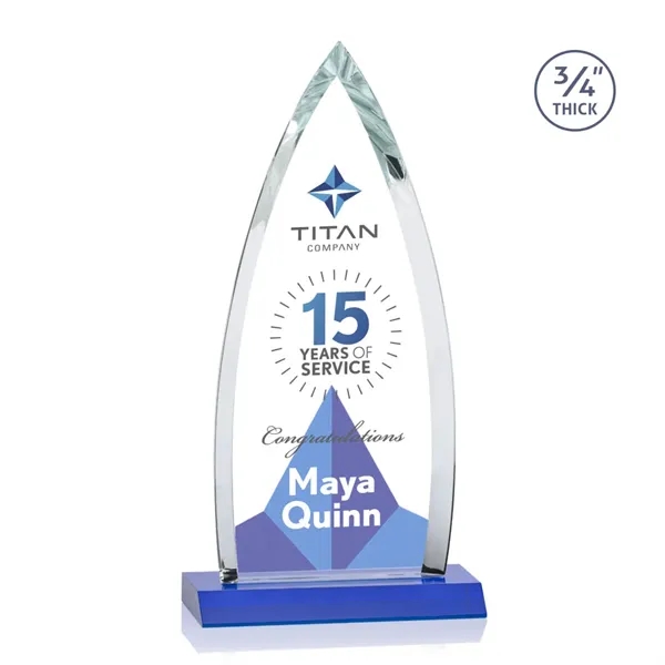 The striking Shildon Award is a 3/4" thick Starfire arrowhead with... from ASI 84592 St Regis Group / St Regis