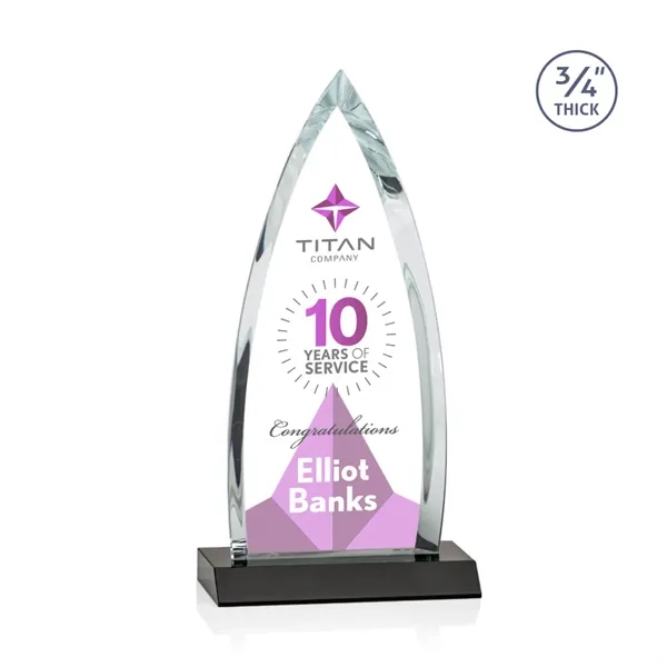 The striking Shildon Award is a 3/4" thick Starfire arrowhead with... from ASI 84592 St Regis Group / St Regis