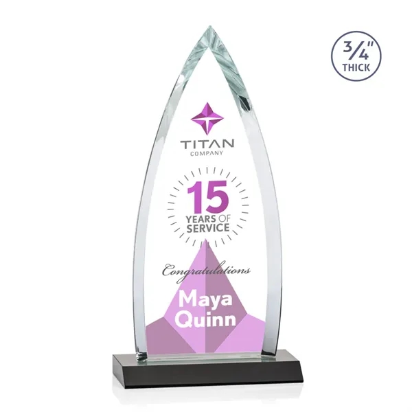 The striking Shildon Award is a 3/4" thick Starfire arrowhead with... from ASI 84592 St Regis Group / St Regis