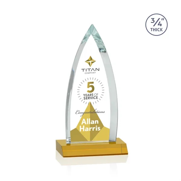 The striking Shildon Award is a 3/4" thick Starfire arrowhead with... from ASI 84592 St Regis Group / St Regis