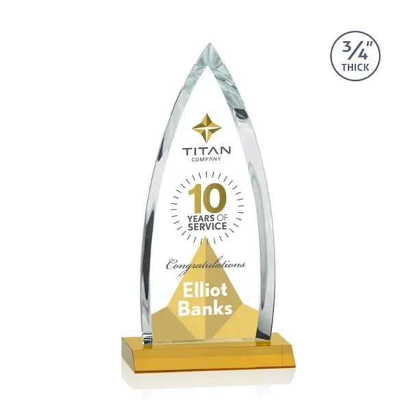 The striking Shildon Award is a 3/4" thick Starfire arrowhead with... from ASI 84592 St Regis Group / St Regis