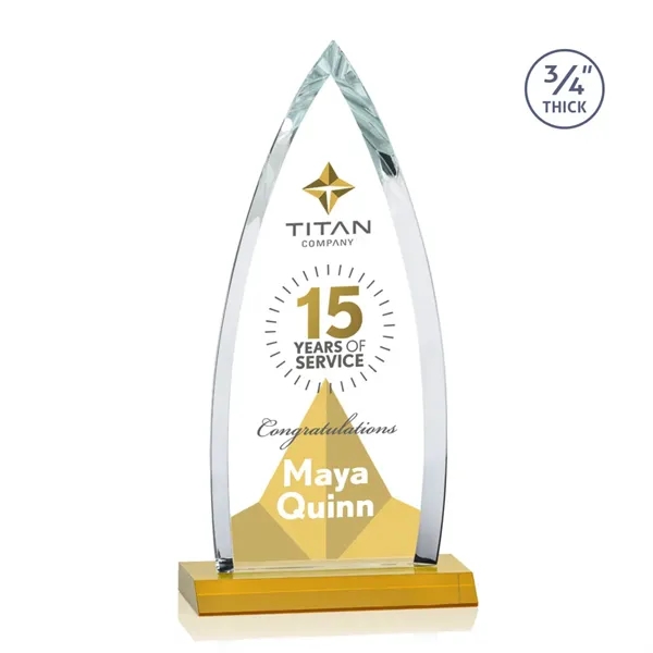 The striking Shildon Award is a 3/4" thick Starfire arrowhead with... from ASI 84592 St Regis Group / St Regis