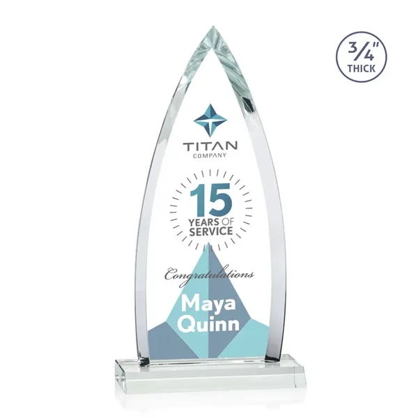 The striking Shildon Award is a 3/4" thick Starfire arrowhead with... from ASI 84592 St Regis Group / St Regis