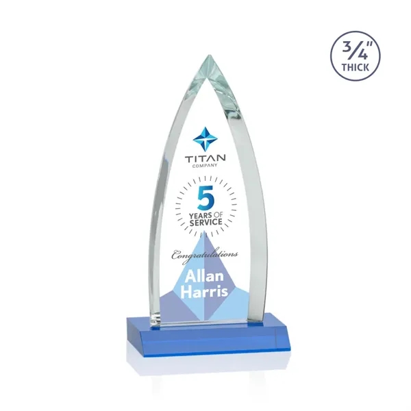 The striking Shildon Award is a 3/4" thick Starfire arrowhead with... from ASI 84592 St Regis Group / St Regis