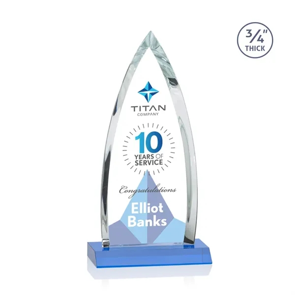 The striking Shildon Award is a 3/4" thick Starfire arrowhead with... from ASI 84592 St Regis Group / St Regis