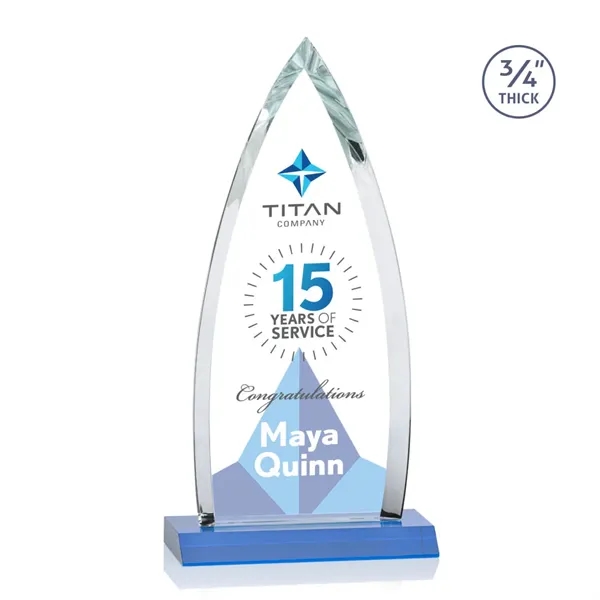 The striking Shildon Award is a 3/4" thick Starfire arrowhead with... from ASI 84592 St Regis Group / St Regis