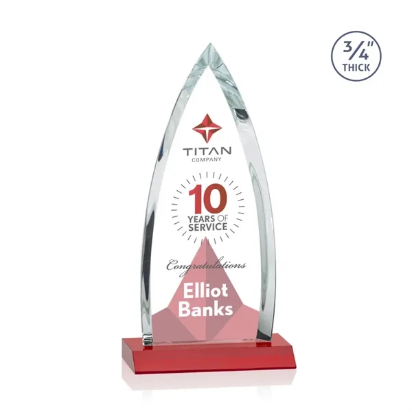 The striking Shildon Award is a 3/4" thick Starfire arrowhead with... from ASI 84592 St Regis Group / St Regis